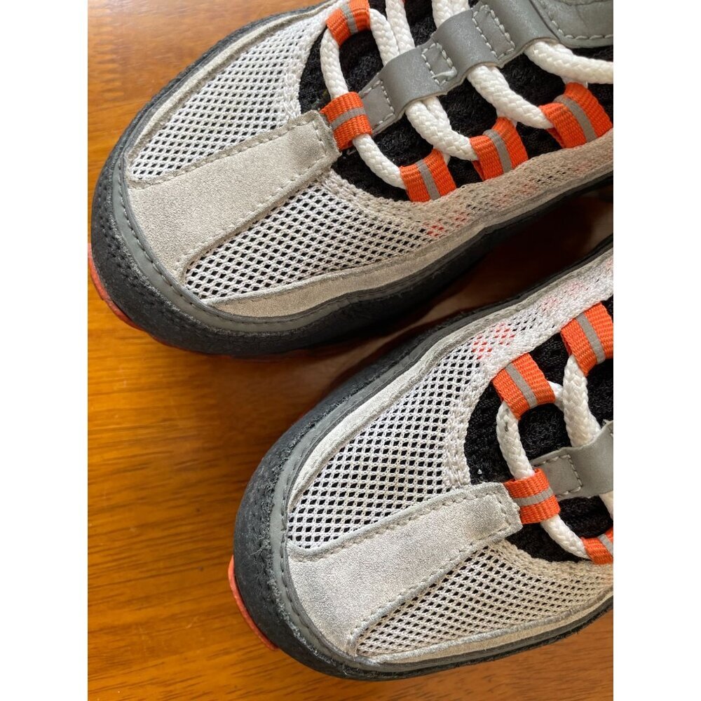 Nike Air Max Men's Sneakers Sz 6.5 Gray & Orange Vintage Vibes 2010 - Picture 9 of 16